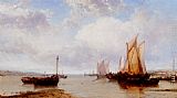 James Webb Famous Paintings - Near Cowes, Isle Of Wight